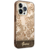 Guess GUHCP14LHGPLHC iPhone 14 Pro 6,1" ochre hardcase Porcelain Collection