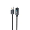 DUDAO KABEL USB-C 66W Z WYŚWIETLACZEM LED DO TELEFONÓW 1M SZYBKIE ŁADOWANIE