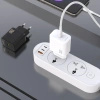 Ładowarka sieciowa Dudao A27CEU PD 25W GaN SB-C z kablem USB-C - czarna