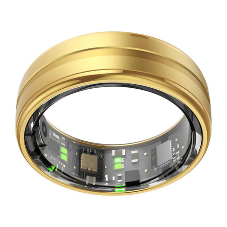 COLMI SMARTRING R06 18.1MM DO TELEFONÓW ZŁOTY W ZESTAWIE 8 SZTUK