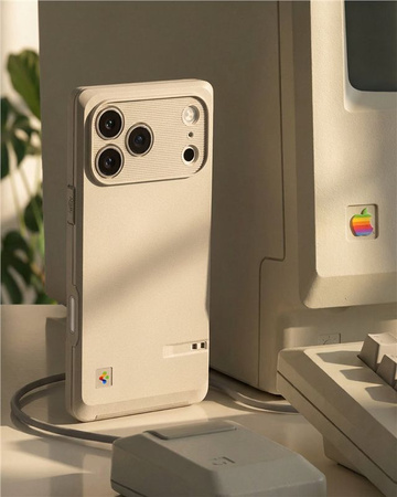 Spigen Classic LS MagSafe, stone - iPhone 17 Pro Max