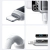 Kabel Joyroom S-A55 StarFlight 3A USB-A - Lightning 1,2m - biały