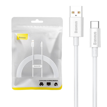 BASEUS KABEL USB-C DO TELEFONU 100W 2M DO SZYBKIEGO ŁADOWANIA I TRANSFERU