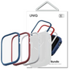 UNIQ ramki do Moduo 3in1 Apple Watch  Series 4/5/6/7/8/SE 44/45mm Niebieski-Czerwony-Biały/Blue-Red-White