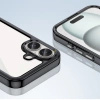 HURTEL ETUI OUTER SPACE CASE DO IPHONE 16 Z ŻELOWĄ RAMKĄ IDEALNE DO OCHRONY