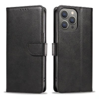 HURTEL ETUI CASE DO IPHONE 16 PRO SKÓRZANE MAGNETYCZNE ZAMKNIĘCIE PROTEKCJA