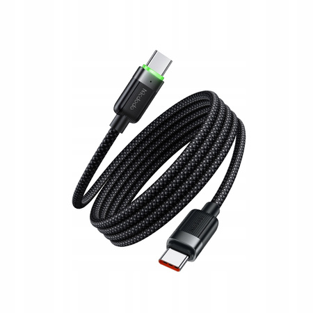 MCDODO USB-C FAST CHARGING CABLE FOR SAMSUNG APPLE USB TYPE C 60W 1M LED