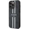 Etui Guess 4G Printed Stripes MagSafe GUHMP13LP4RPSK na iPhone 13 Pro / na iPhone 13 - czarne