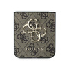 Guess GUHCZF64GMGBR Z Flip6 F741brązowy/brown Leather 4G Metal Logo