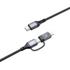 PALPRO KABEL USB-C LIGHTNING SZYBKIE ŁADOWANIE DO SAMSUNG APPLE 60W/27W 1M