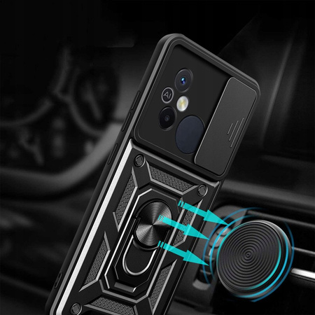 TECH-PROTECT CAMSHIELD PRO DO XIAOMI REDMI 12C POKROWIEC Z CHOWANYM KRATKĄ