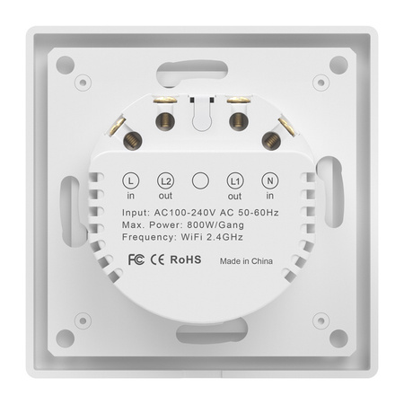 Włącznik światła AVATTO TS20-EU-W2 Wi-Fi