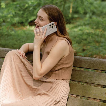 UNIQ etui Coehl Terrazzo iPhone 14 Pro 6,1" różowy/coral pink