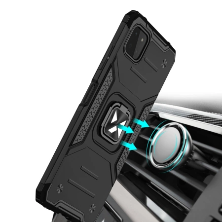 WOZINSKY RING ARMOR ETUI HYBRYDOWE DO SAMSUNG GALAXY A22 4G Z OCHRONĄ ROGÓW