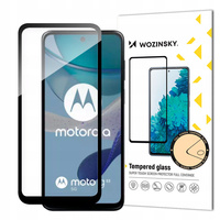 WOZINSKY SZKŁO HARTOWANE FULL GLUE DO MOTOROLA G53 ZRAMKOWANE PEŁNE OCHRONA