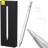 Baseus pojemnościowy rysik aktywny do iPad biały + kabel USB Typ C 3A 0.3m (SXBC000102)