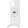 KARL LAGERFELD ETUI DO IPHONE 15 14 13 6.1 HARDCASE DO MAGSAFE CHOUPETTE