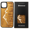 Etui drewniane na iPhone 15 Pro Bewood Góry Imbuia