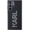 Etui Karl Lagerfeld 3D Rubber Glitter Logo na Samsung Galaxy S23 Ultra - czarne