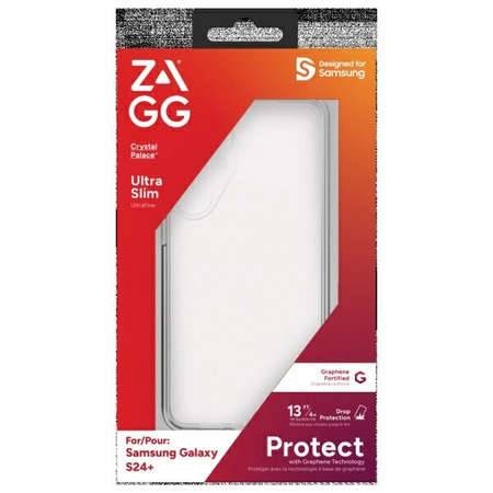 ZAGG ETUI CRYSTAL PALACE DO SAMSUNG GALAXY S24+ OCHRONNE PRZEZROCZYSTE ETUI