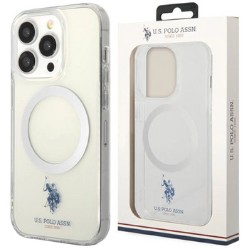 Etui U.S. Polo Assn. MagSafe Collection do iPhone 15 Pro Max - przerozczyste