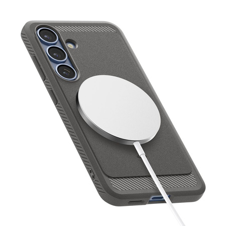 SPIGEN RUGGED ARMOR DO MAGSAFE DO GALAXY S25 OCHRONA TELEFONU Z SYSTEMEM