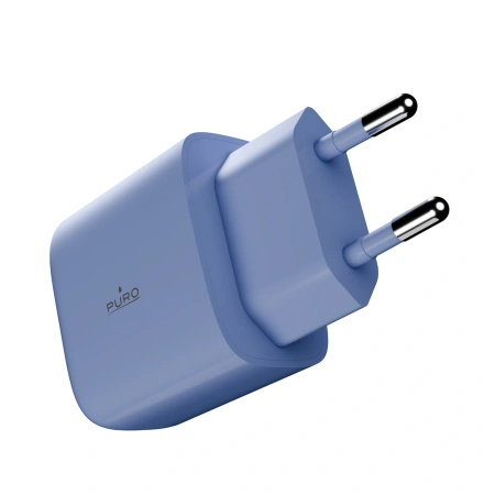 Ładowarka sieciowa Puro Pro Lite 30W USB-C  - niebieska