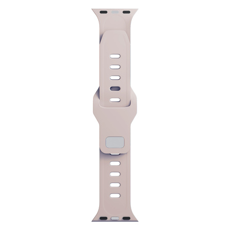 42/44/45/46/49 mm Latte (big) - 3mk Silicone Watch Strap for Apple