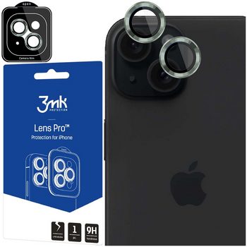 Apple iPhone 15 - 3mk Lens Protection Pro Alpine Green