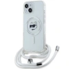 KARL LAGERFELD CASE HARDCASE DO IPHONE 14 13 15 6,1 TRANSPARENT IML