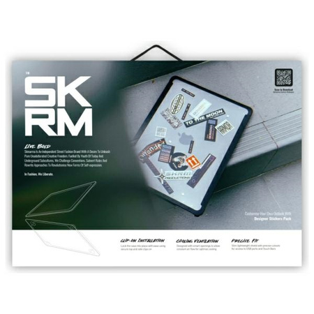 Skinarma etui Henko MacBook Air 13      (2018-2020) przezroczysty/frost clear