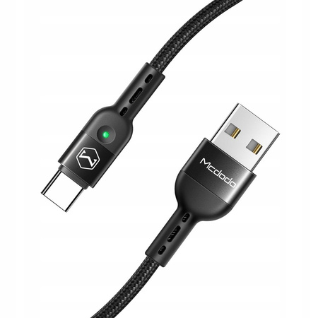 McDodo phone cable QUICK CHARGE 4 USB TYP-C 1.8m black