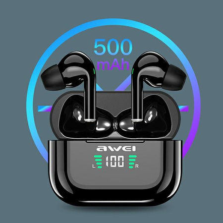 AWEI T29P SŁUCHAWKI BEZPRZEWODOWE DO TELEFONÓW Z DOŁADOWANIEM BLUETOOTH 5.1