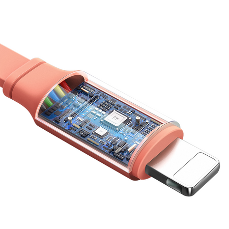 Mcdodo phone cable, 3-in-1, retractable, for iPhone, Micro USB, USB TYP-C, orange CA-7252