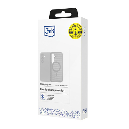 3MK ETUI DO SAMSUNG GALAXY S25+ COOLING MAGCASE Z WENTYLACJĄ WYSOKA OCHRONA