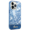 Guess GUHCP14LHGPLHB iPhone 14 Pro 6,1" niebieski/blue hardcase Porcelain Collection