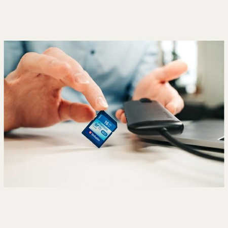 VERBATIM KARTA PAMIĘCI SDHC 16GB U1 DO SMARTFONÓW TABLETÓW PRĘDKOŚĆ 10MB/s