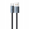 MCDODO KABEL USB-A USB-C SZYBKIE ŁADOWANIE USB TYP C 6A 100W 1M LED CZARNY