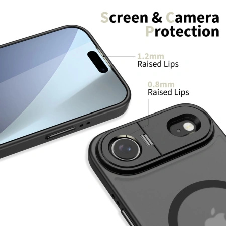 TECH-PROTECT ETUI MAGSTAND MAGSAFE DO IPHONE 17 AIR MATOWE Z SYSTEMEM