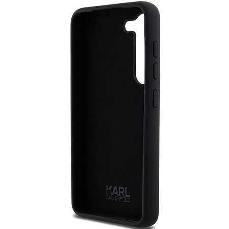 KARL LAGERFELD ETUI DO SAMSUNG GALAXY S24 S921 Z METALOWYM PINEM CHOUPETTE