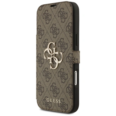 GUESS ETUI BOOK 4G METAL LOGO DO IPHONE 17 PRO MAX POKROWIEC WYSOKA