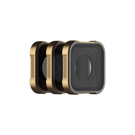 POLARPRO FILTRY ND CPL SHUTTER DO GOPRO HERO 9 10 11 12 DO KAMER FILMOWANIA