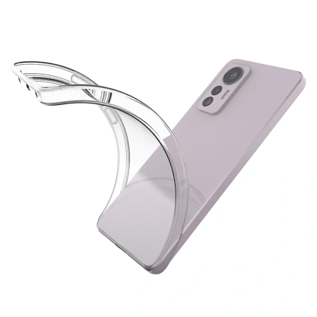 HURTEL ETUI POKROWIEC DO XIAOMI 12 LITE ULTRA CLEAR 0.5MM PRZEJŻYSTE