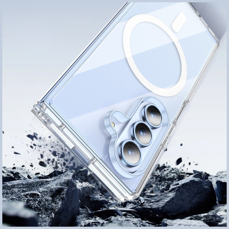 Etui Beline Clear MagSafe do Samsung     Galaxy Z Fold7 przezroczysty