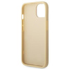 Guess GUHCP14MHGGSHD iPhone 14 Plus 6,7" złoty/gold hard case Glitter Script