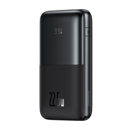 Powerbank Baseus Bipow Pro 20000mAh 22.5W czarny z kablem USB Typu A - USB Typu C 3A 0.3m (PPBD040301)