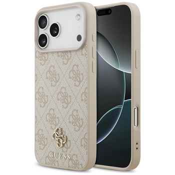 Etui Guess 4G Small 4G and Classic MagSafe do iPhone 17 Pro Max różowy