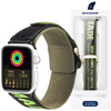 Dux Ducis Strap (Outdoor Version) pasek Apple Watch Ultra, SE, 8, 7, 6, 5, 4, 3, 2, 1 (49, 45, 44, 42 mm) nylonowa opaska bransoleta czarno-zielony