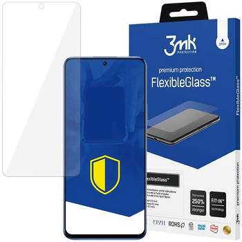 3MK SZKŁO HYBRYDOWE DO HONOR X8 FLEXIBLEGLASS ANTYZADARCIEM I PEŁNA