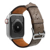 Strap Leather skórzany pasek Apple Watch SE, 8, 7, 6, 5, 4, 3, 2, 1 (41, 40, 38 mm) opaska bransoleta ciemnobrązowy